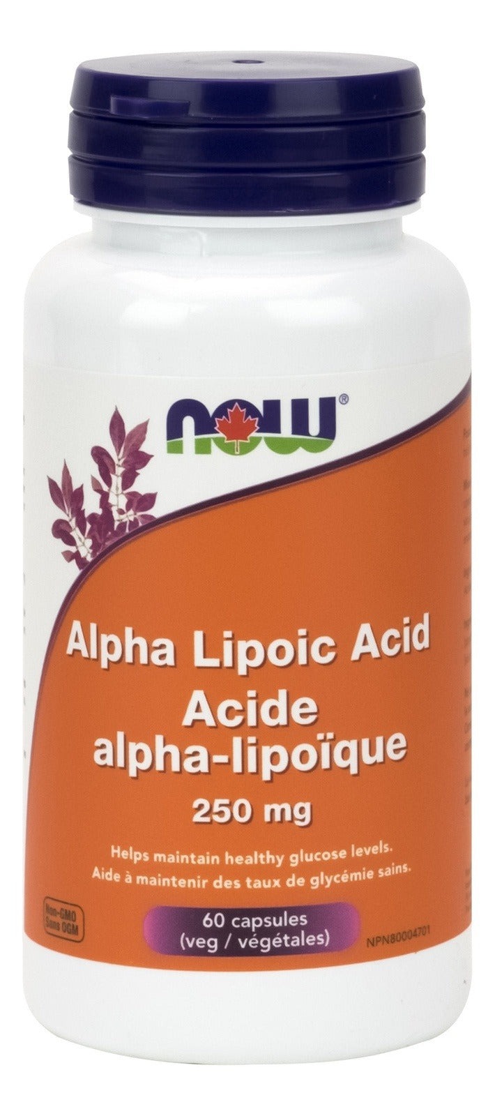 NOW Alpha Lipoic Acid 250 mg Capsules Image 2