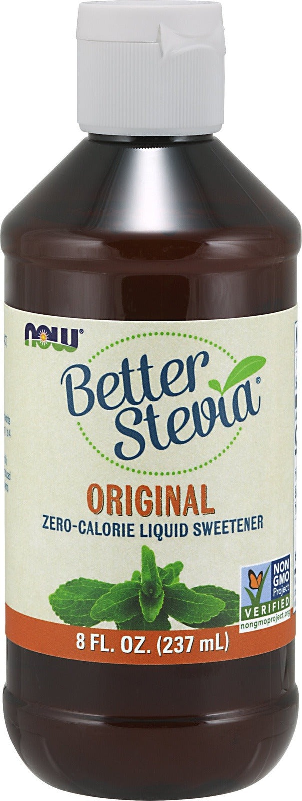 NOW Better Stevia Zero-Calorie Liquid Sweetener - Original Image 2