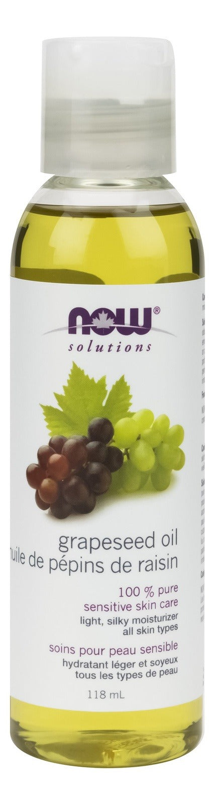NOW Grapeseed Oil 118 mL Image 1
