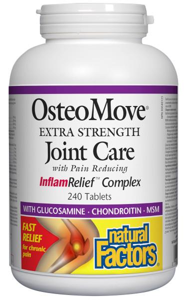 Natural Factors OsteoMove Extra Strength Joint Care Tablets Image 3