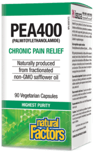 Natural Factors PEA400 400 mg 90 VCaps Image 1