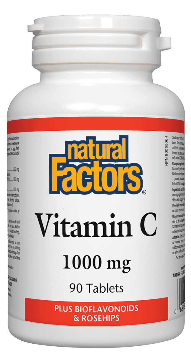 Natural Factors Vitamin C 1000 mg Tablets Image 2