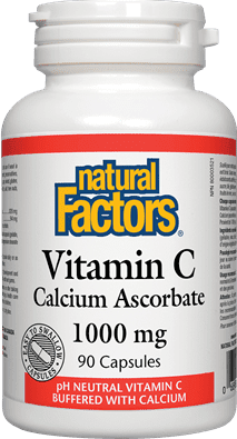 Natural Factors Vitamin C Calcium Ascorbate 1000 mg Capsules Image 2