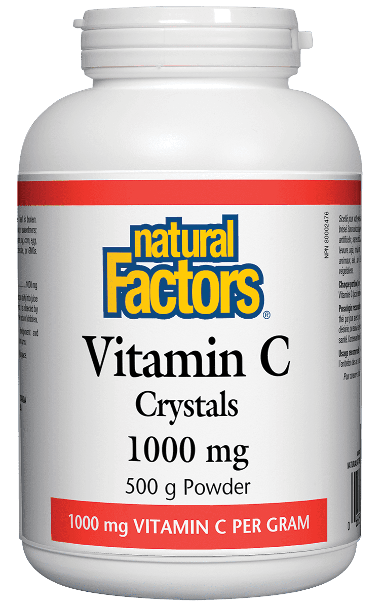 Natural Factors Vitamin C Crystals Powder 1000 mg Image 4
