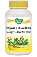 Nature's Way Fenugreek and Blessed Thistle 180 Tablets Image 1
