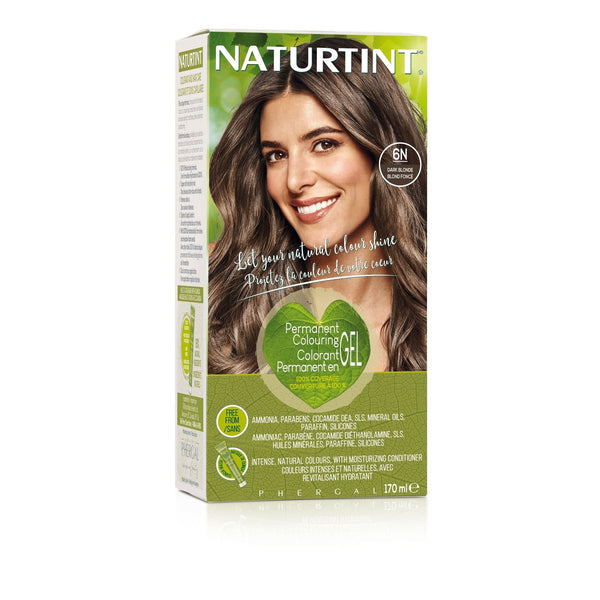 Naturtint Permanent Colouring Gel 6N - Dark Blonde 170 mL Image 1