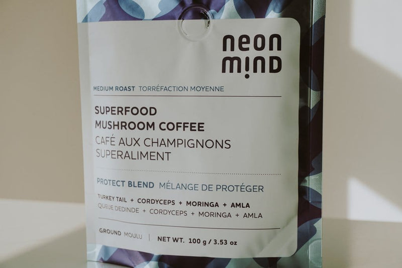NeonMind Protect Blend Superfood Mushroom Coffee Image 3