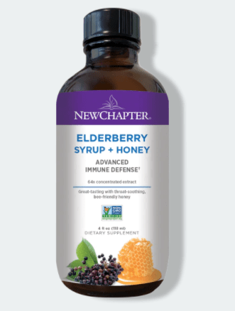 New Chapter Elderberry Syrup + Honey 118 mL Image 1