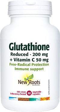 New Roots Glutathione 200 + Vitamin C 50 mg VCaps Image 2
