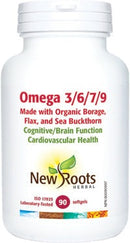 New Roots Omega 3/6/7/9 180 Softgels Image 1