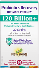 New Roots Probiotic Recovery 120 Billion+ CFU 30 VCaps Image 1