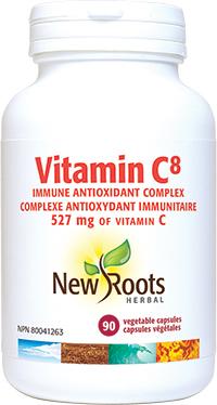 New Roots Vitamin C8 527 mg VCaps Image 1