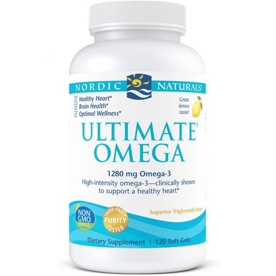 Nordic Naturals Ultimate Omega 1000 mg - Lemon Softgels Image 2