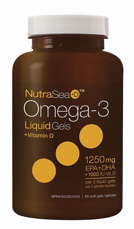 NutraSea+D Omega-3 Liquid Gels + Vitamin D 1250 mg Softgels Image 3