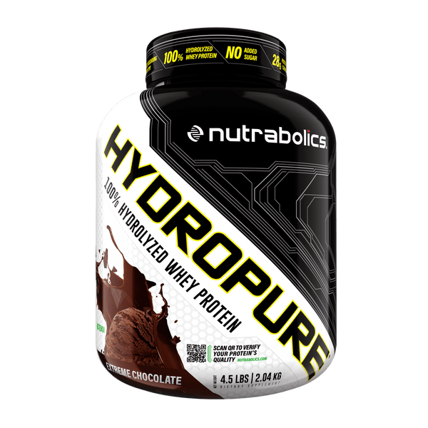 Nutrabolics Hydropure Whey Protein - Extreme Chocolate Image 1