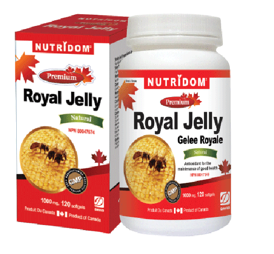 Nutridom Royal Jelly Natural 1000 mg Softgels Image 1