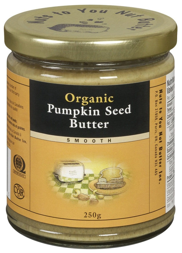 Nuts to You Nut Organic Pumpkin Seed Butter - Smooth 250 g Image 1