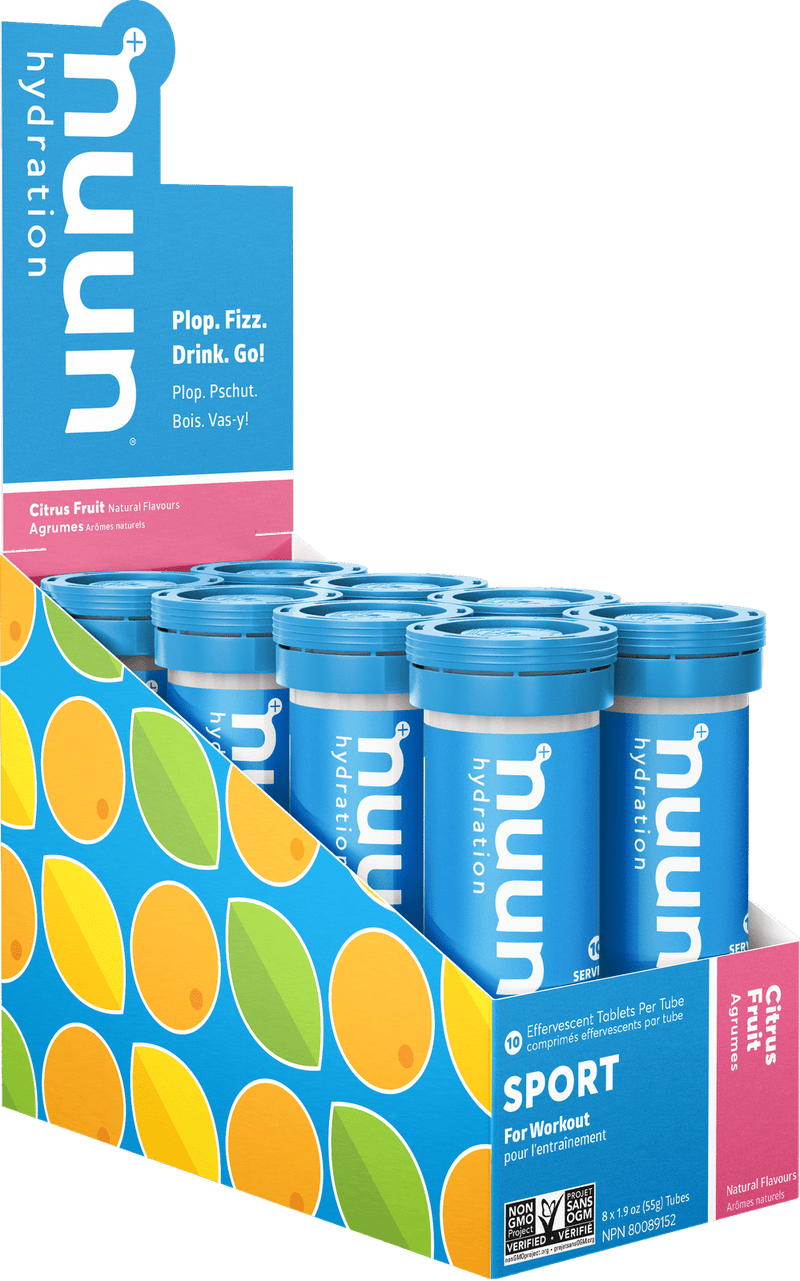 Nuun Hydration SPORT 10 Tablets - Citrus Fruit Tubes Image 2