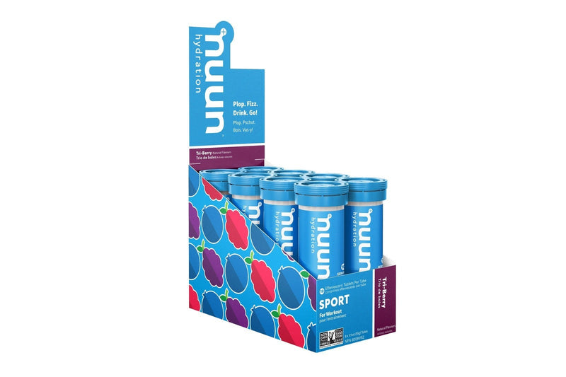 Nuun Hydration SPORT 10 Tablets - Tri-Berry Tubes Image 2