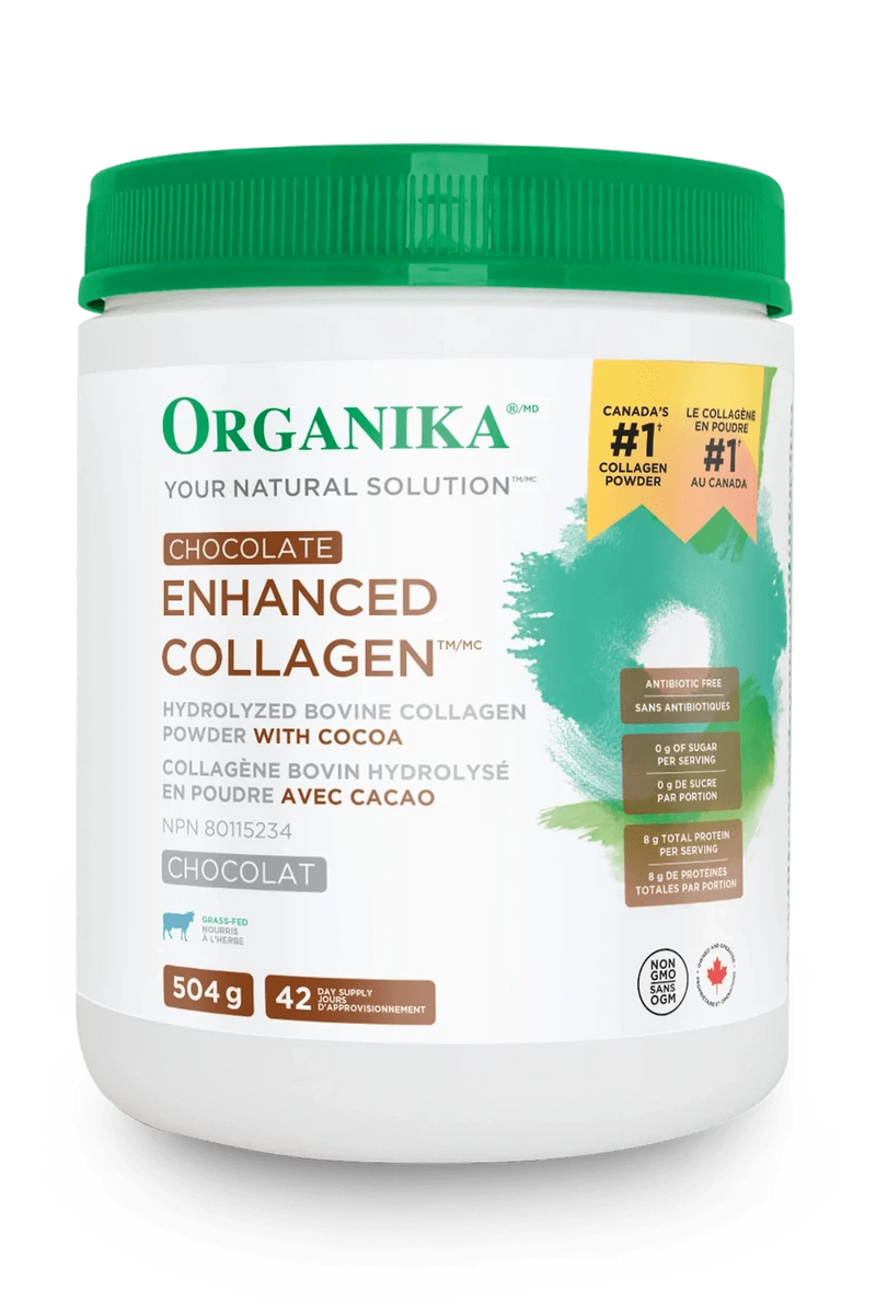 Organika Enhanced Collagen - Chocolate (1.1 lbs)