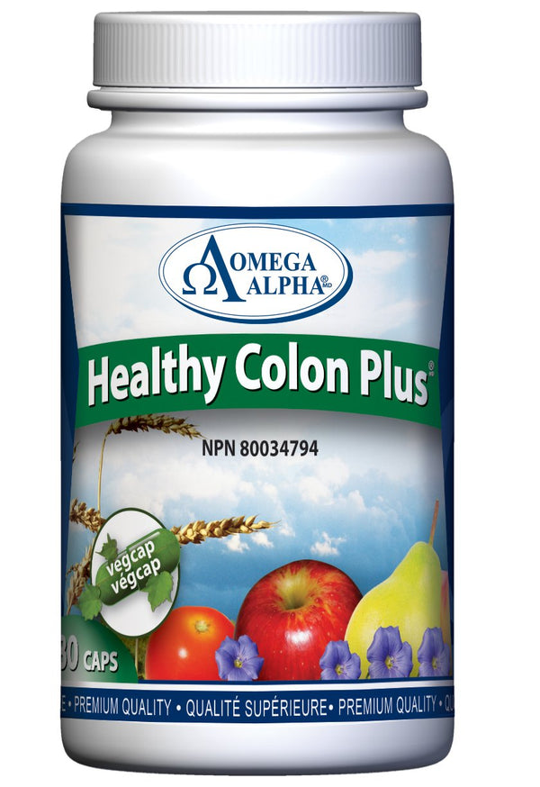 Omega Alpha Healthy Colon Plus 180 VCaps Image 1
