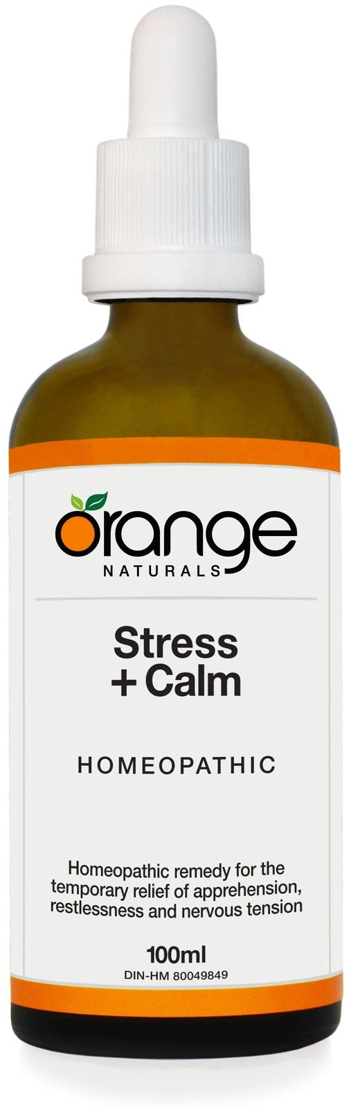 Orange Naturals Homeopathic Stress + Calm 100 mL Image 1