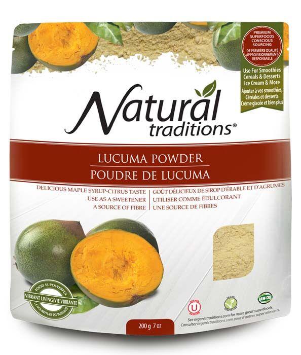 Organic Traditions Lucuma Powder 200 g Image 1