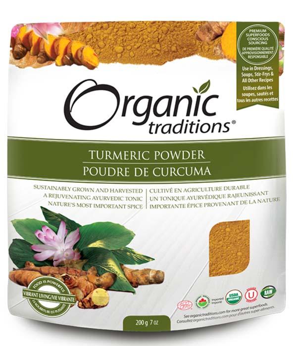 Organic Traditions Turmeric Powder 200 g Image 1