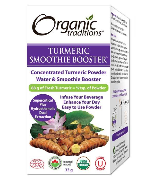 Organic Traditions Turmeric Smoothie Booster 33 g Image 1