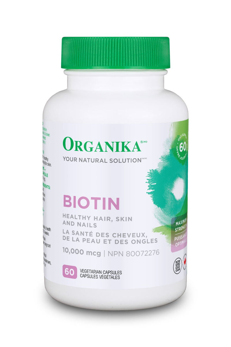 Organika Biotin 10000 mcg VCaps Image 2