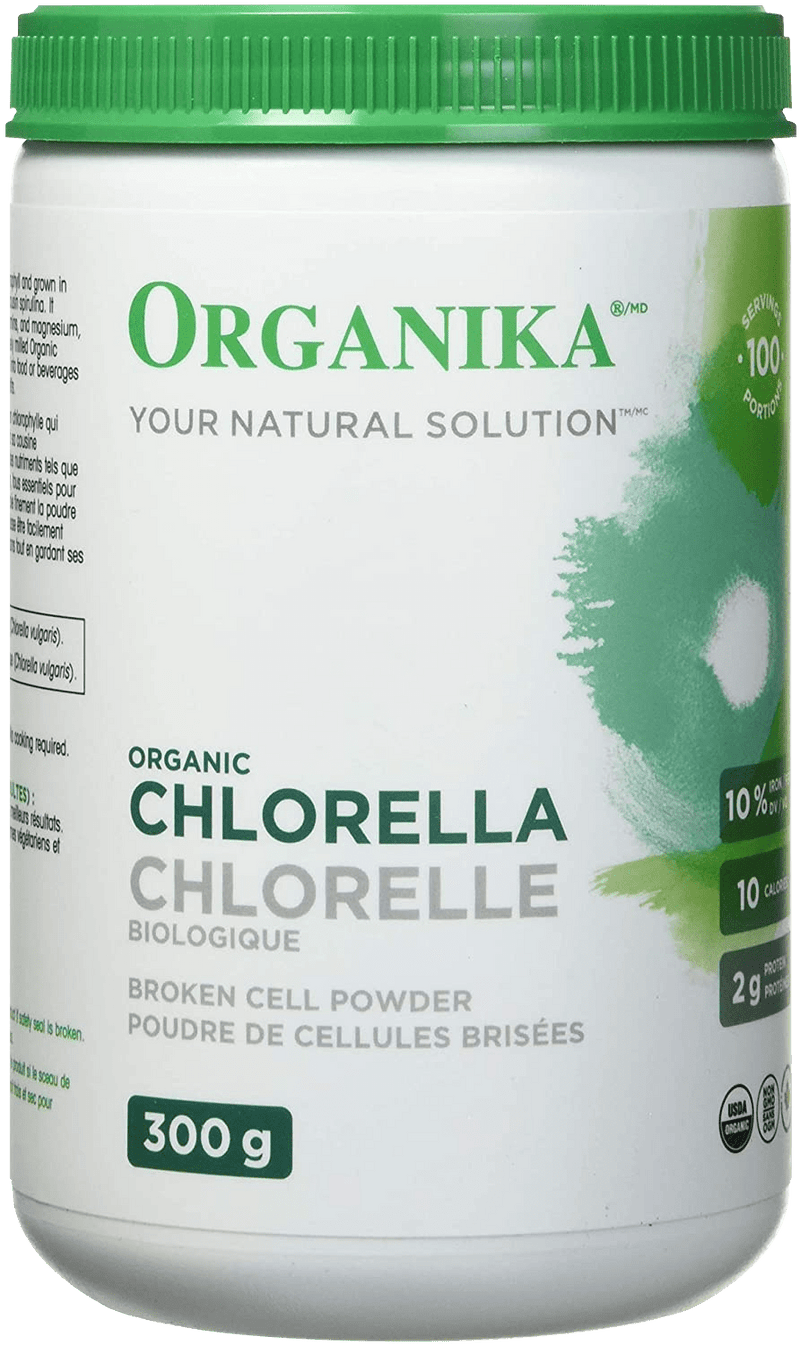 Organika Chlorella Broken Cell Powder 300 g Image 1