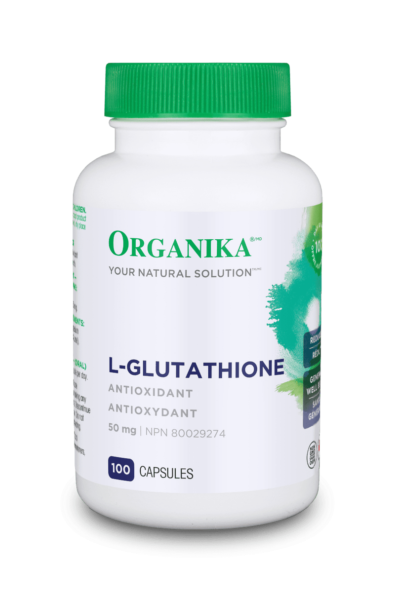 Organika L-Glutathione 50 mg Capsules Image 2