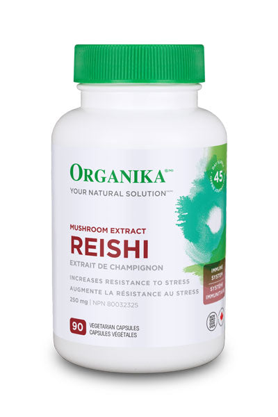 Organika Reishi Mushroom Extract 250 mg VCaps Image 1