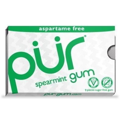 PUR Gum 9 Pieces - Spearmint Image 2