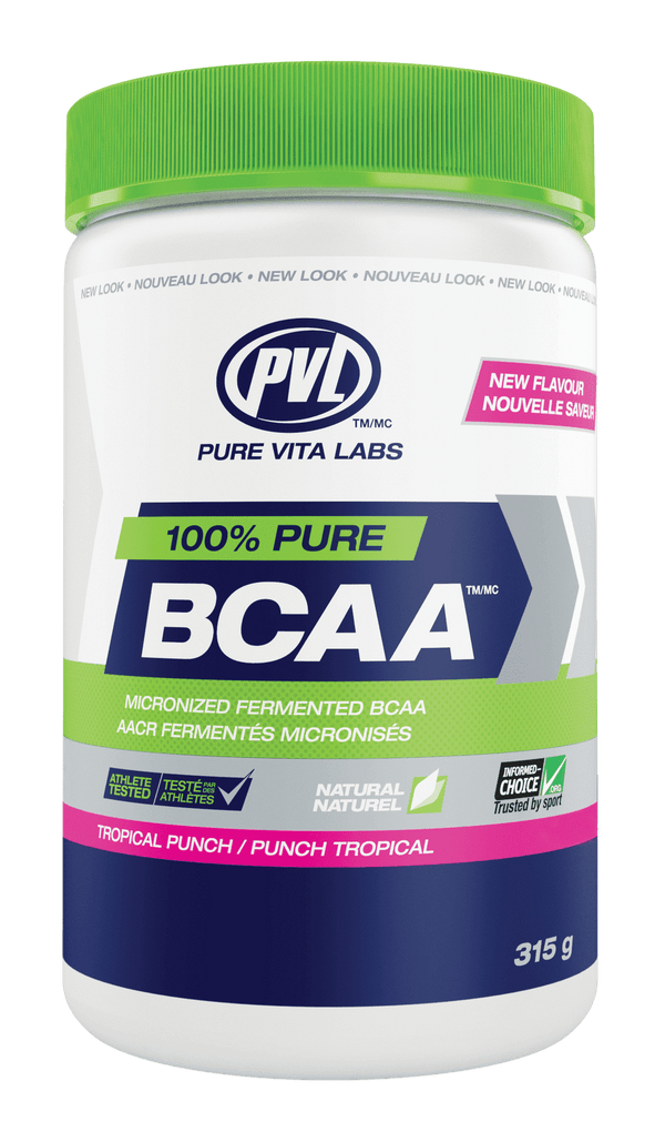 PVL Essentials 100% Pure BCAA - Tropical Punch 315 g Image 1
