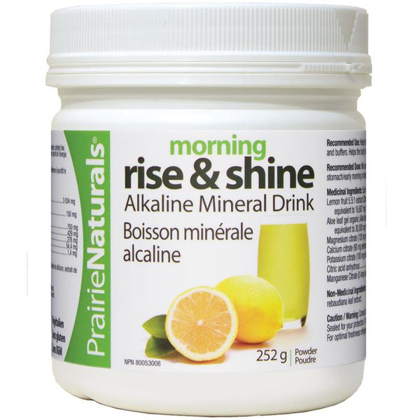 Prairie Naturals Morning Rise & Shine Alkaline Mineral Drink Mix Image 1