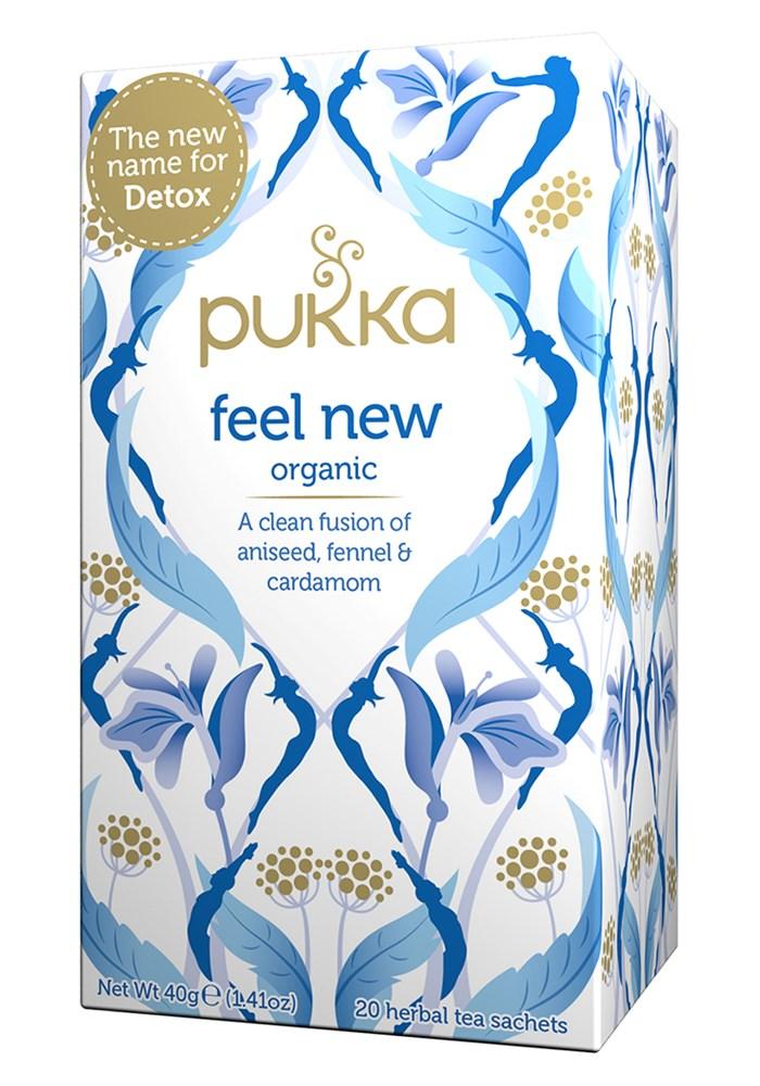 Pukka Feel New Herbal Tea 20 Sachets Image 3