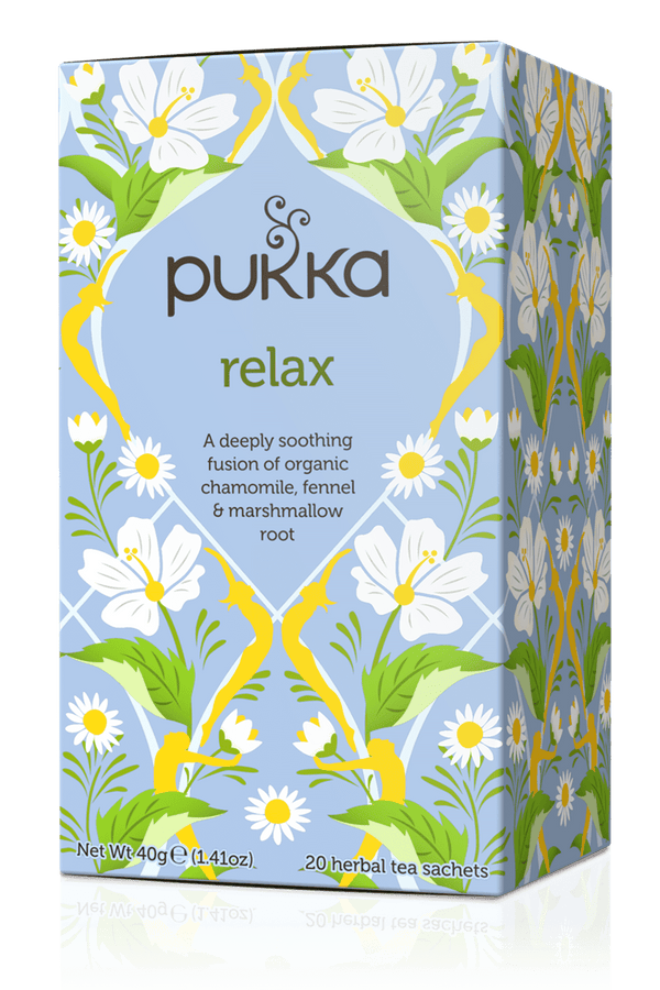 Pukka Relax Herbal Tea 20 Sachets Image 1