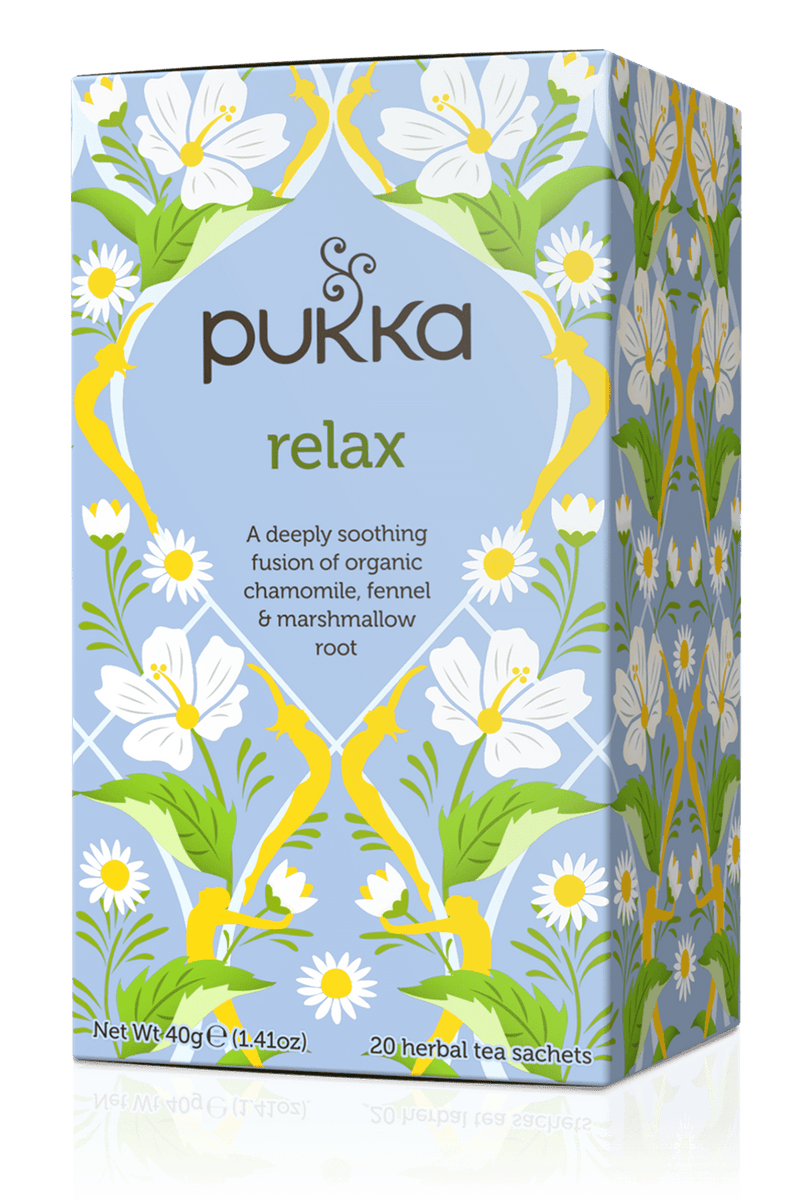 Pukka Relax Herbal Tea 20 Sachets Image 1