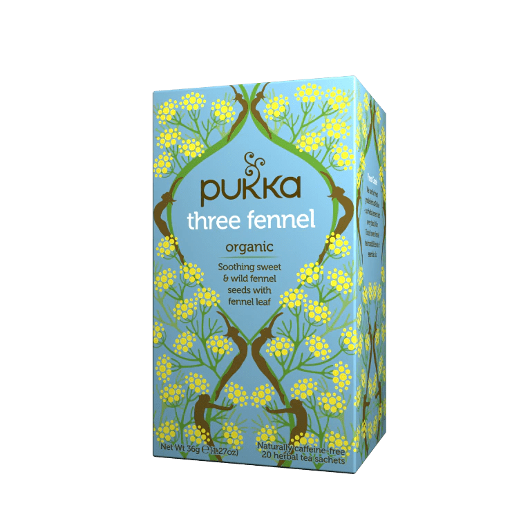 Pukka Three Fennel Herbal Tea 20 Sachets Image 4