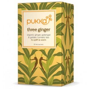 Pukka Three Ginger Herbal Tea 20 Sachets Image 2