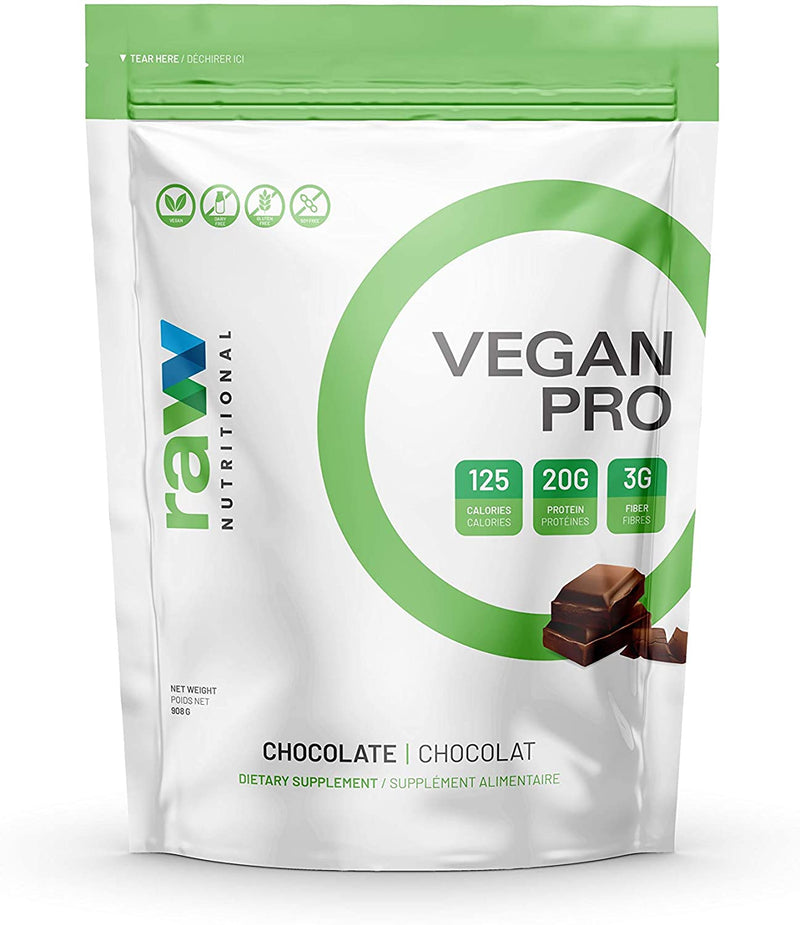 Raw Nutritional Vegan Pro Protein - Chocolate Image 2