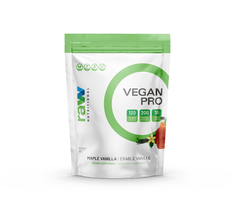 Raw Nutritional Vegan Pro Protein - Maple Vanilla Image 2
