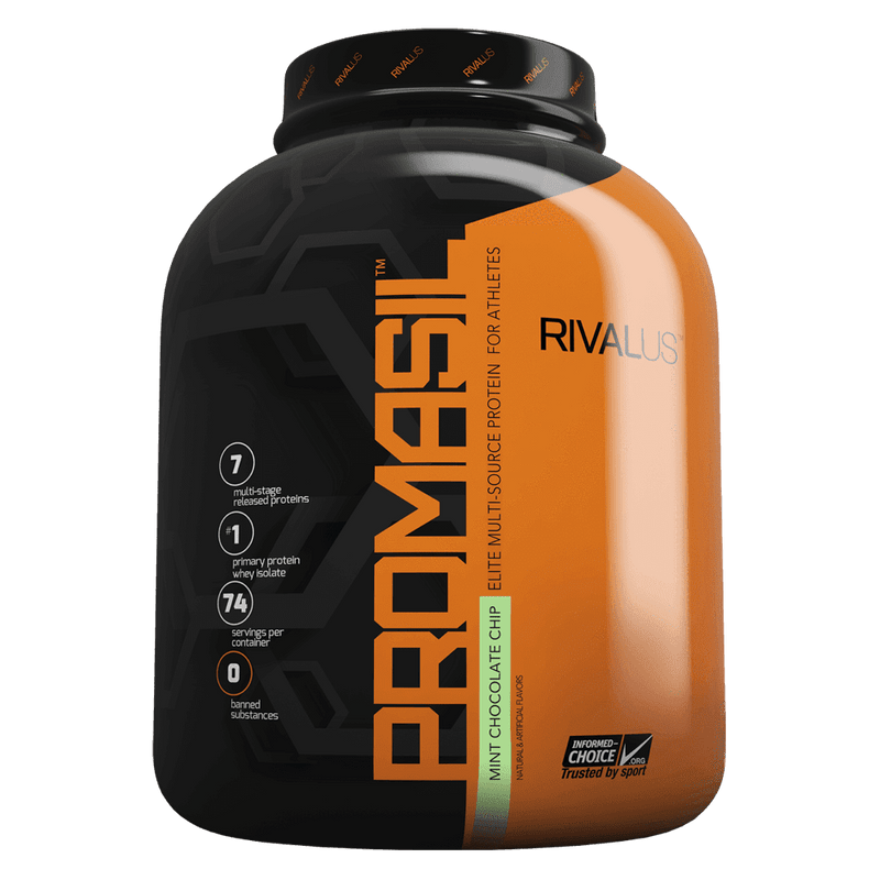 Rivalus Promasil Protein Powder - Mint Chocolate Chip Image 2