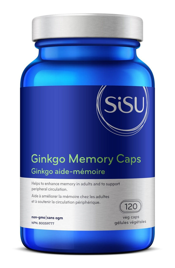 Sisu Ginkgo Memory Caps 120 VCaps Image 1