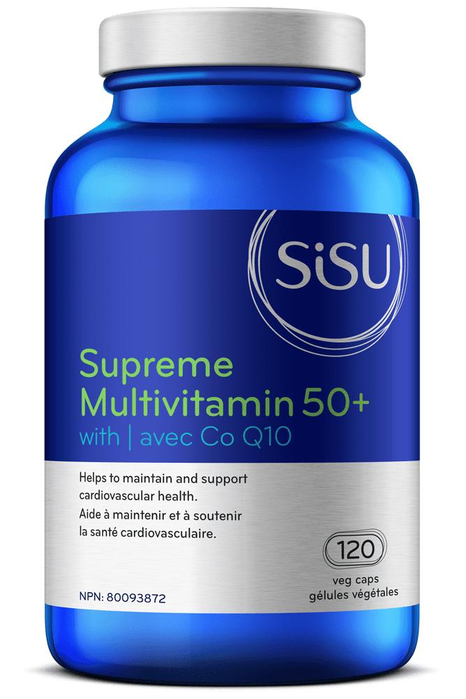 Sisu Supreme Multivitamin 50+ with Co Q10 VCaps Image 2