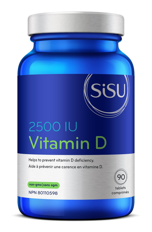 Sisu Vitamin D 2500 IU Tablets Image 1