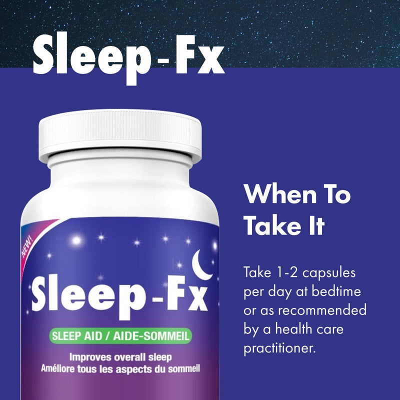 Sleep-Fx Natural Sleep Aid 72 VCaps Image 3