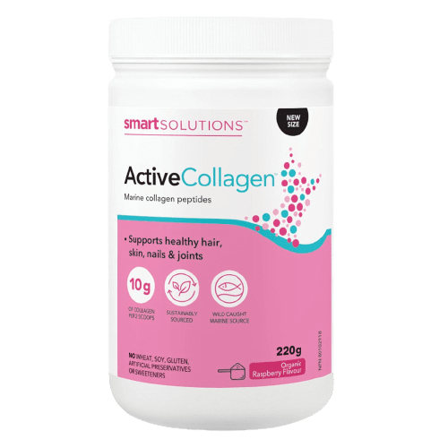 Smart Solutions Active Collagen Powder - Raspberry Image 2
