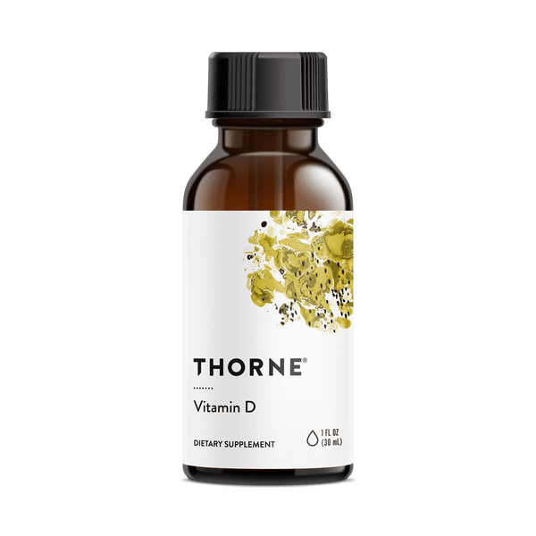 Thorne Research Vitamin D 500 IU 30 mL Image 1